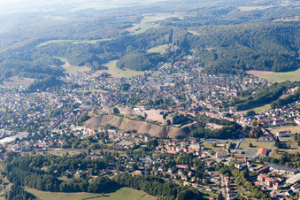 Photographie aérienne de Bitche dans le département Moselle, France