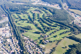 Vue aérienne de Golf de Bitche à Bitche dans le département Moselle, France