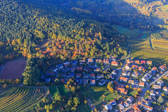 Vue aérienne de Quartier résidentiel de la Citadelle à le quartier SaintMartin in Sankt Martin dans le département Rhénanie-Palatinat, Allemagne