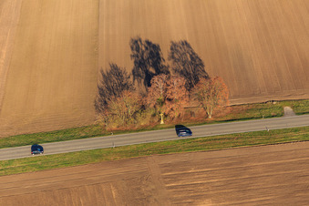 Vue aérienne de Hatzenbühl à le quartier Hayna in Herxheim bei Landau dans le département Rhénanie-Palatinat, Allemagne