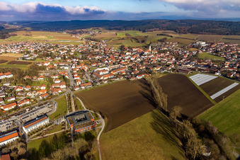 Image drone de Quartier Aunham in Bad Birnbach dans le département Bavière, Allemagne