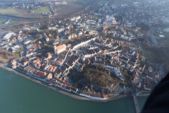 Photographie aérienne de Schärding dans le département Haute-Autriche, L'Autriche