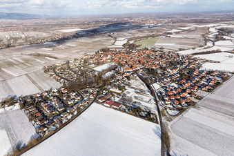 Quartier Mörzheim in Landau in der Pfalz dans le département Rhénanie-Palatinat, Allemagne depuis l'avion