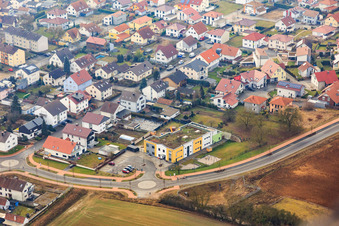 Photographie aérienne de Sur le Höhenweg avec KITA The Explorers à Kandel dans le département Rhénanie-Palatinat, Allemagne