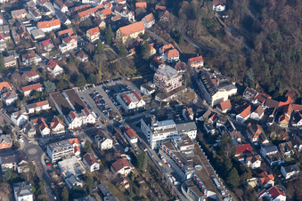 Photographie aérienne de Quartier Jugenheim an der Bergstrasse in Seeheim-Jugenheim dans le département Hesse, Allemagne