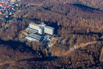 Lufthansa Seeheim GmbH à Seeheim-Jugenheim dans le département Hesse, Allemagne depuis l'avion