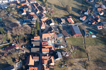 Vue aérienne de Robert Manzke à le quartier Hammelbach in Grasellenbach dans le département Hesse, Allemagne