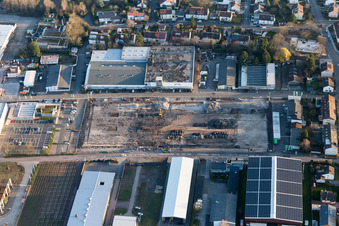 Zone industrielle Nord à Landau in der Pfalz dans le département Rhénanie-Palatinat, Allemagne vue du ciel