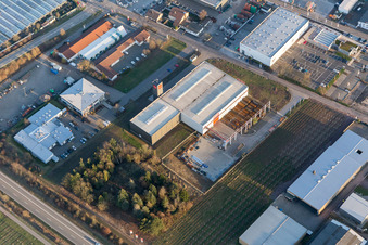 Image drone de Zone industrielle Nord à Landau in der Pfalz dans le département Rhénanie-Palatinat, Allemagne