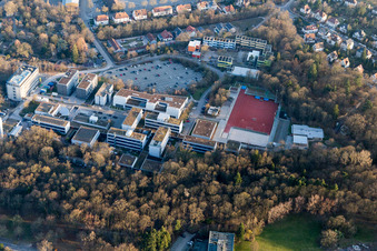 Vue d'oiseau de Landau in der Pfalz dans le département Rhénanie-Palatinat, Allemagne