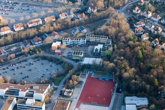 Enregistrement par drone de Landau in der Pfalz dans le département Rhénanie-Palatinat, Allemagne