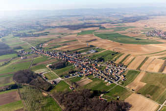 Buhl dans le département Bas Rhin, France hors des airs