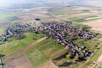 Photographie aérienne de Betschdorf dans le département Bas Rhin, France