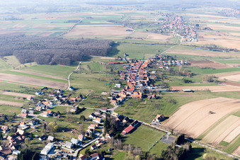 Photographie aérienne de Eschbach dans le département Bas Rhin, France