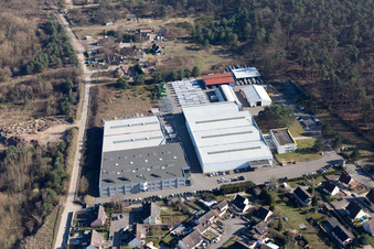 Mertzwiller dans le département Bas Rhin, France d'en haut