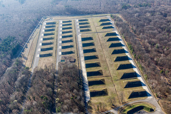 Mertzwiller dans le département Bas Rhin, France vue d'en haut