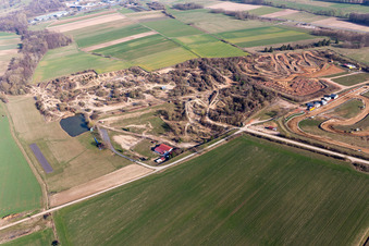 Photographie aérienne de Steinbourg dans le département Bas Rhin, France