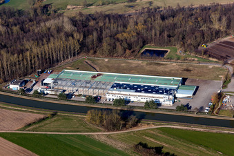 Photographie aérienne de Dettwiller dans le département Bas Rhin, France