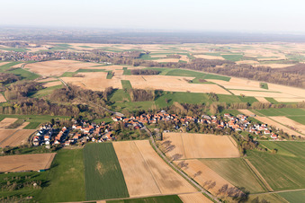 Photographie aérienne de Ingolsheim dans le département Bas Rhin, France