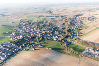 Photographie aérienne de Trimbach dans le département Bas Rhin, France