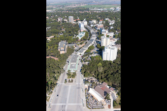 Photographie aérienne de Lignano Pineta dans le département Frioul-Vénétie Julienne, Italie
