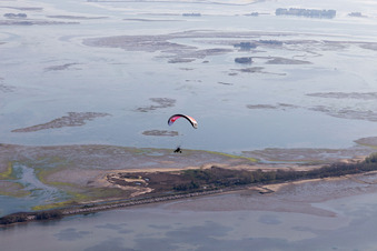 Caserma di Canal Muro dans le département Frioul-Vénétie Julienne, Italie depuis l'avion