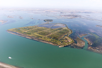 Image drone de Grado dans le département Gorizia, Italie