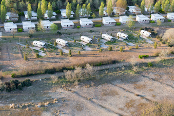 Vue aérienne de Ca' Savio dans le département Vénétie, Italie