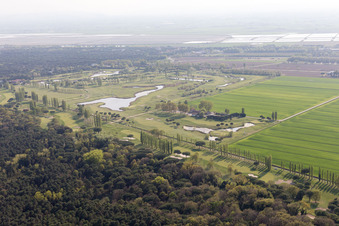 Vue aérienne de Lido DI Savio dans le département Émilie-Romagne, Italie