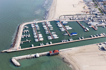 Milano Marittima dans le département Émilie-Romagne, Italie d'en haut