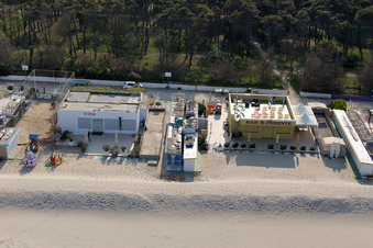 Photographie aérienne de Zadina Pineta dans le département Émilie-Romagne, Italie