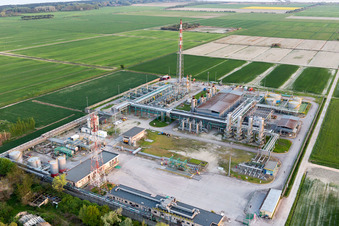 Casalborsetti dans le département Émilie-Romagne, Italie d'un drone