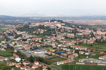 Photographie aérienne de San Daniele del Friuli dans le département Udine, Italie