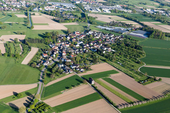 Photographie aérienne de Quartier Oberweier in Bühl dans le département Bade-Wurtemberg, Allemagne