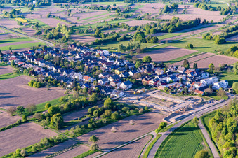 Photographie aérienne de Quartier Förch in Rastatt dans le département Bade-Wurtemberg, Allemagne