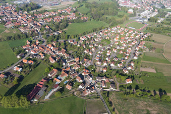 Photographie aérienne de Quartier Altenstadt in Wissembourg dans le département Bas Rhin, France