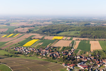 Image drone de Cleebourg dans le département Bas Rhin, France