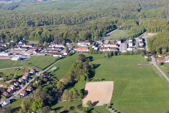 Drachenbronn-Birlenbach dans le département Bas Rhin, France vue d'en haut