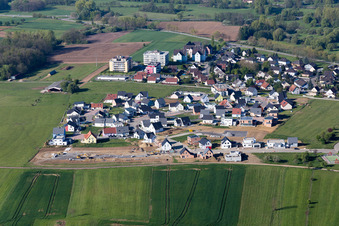 Photographie aérienne de Gundershoffen dans le département Bas Rhin, France