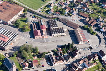 Zinswiller dans le département Bas Rhin, France hors des airs