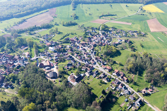 Gumbrechtshoffen dans le département Bas Rhin, France hors des airs