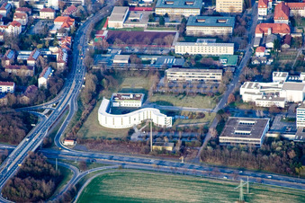 Vue aérienne de Maison d'hôtes Otto Mayer à Speyer dans le département Rhénanie-Palatinat, Allemagne
