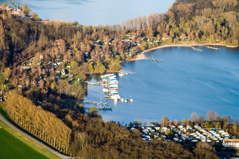 Vue aérienne de Reffenthal à Speyer dans le département Rhénanie-Palatinat, Allemagne