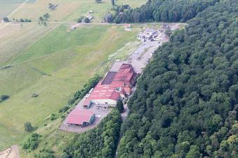 Rott dans le département Bas Rhin, France vue d'en haut