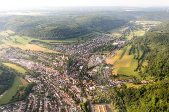 Photographie aérienne de Quartier Unterkochen in Aalen dans le département Bade-Wurtemberg, Allemagne