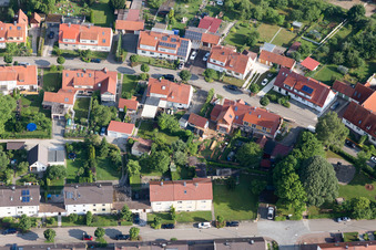 Photographie aérienne de Quartier Riedlingen in Donauwörth dans le département Bavière, Allemagne