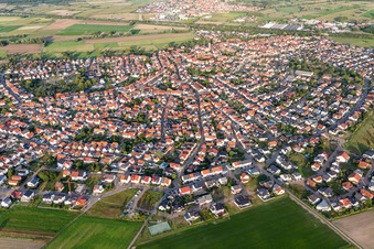 Vue aérienne de Quartier Sankt Leon in St. Leon-Rot dans le département Bade-Wurtemberg, Allemagne