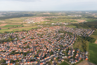 Photographie aérienne de Quartier Sankt Leon in St. Leon-Rot dans le département Bade-Wurtemberg, Allemagne