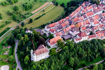 Photographie aérienne de Verrouillage arrière à Mühlheim an der Donau dans le département Bade-Wurtemberg, Allemagne
