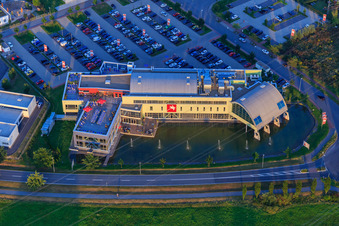 Salle de remise en forme Pfitzenmeier Premium Resort Bensheim à Bensheim dans le département Hesse, Allemagne depuis l'avion